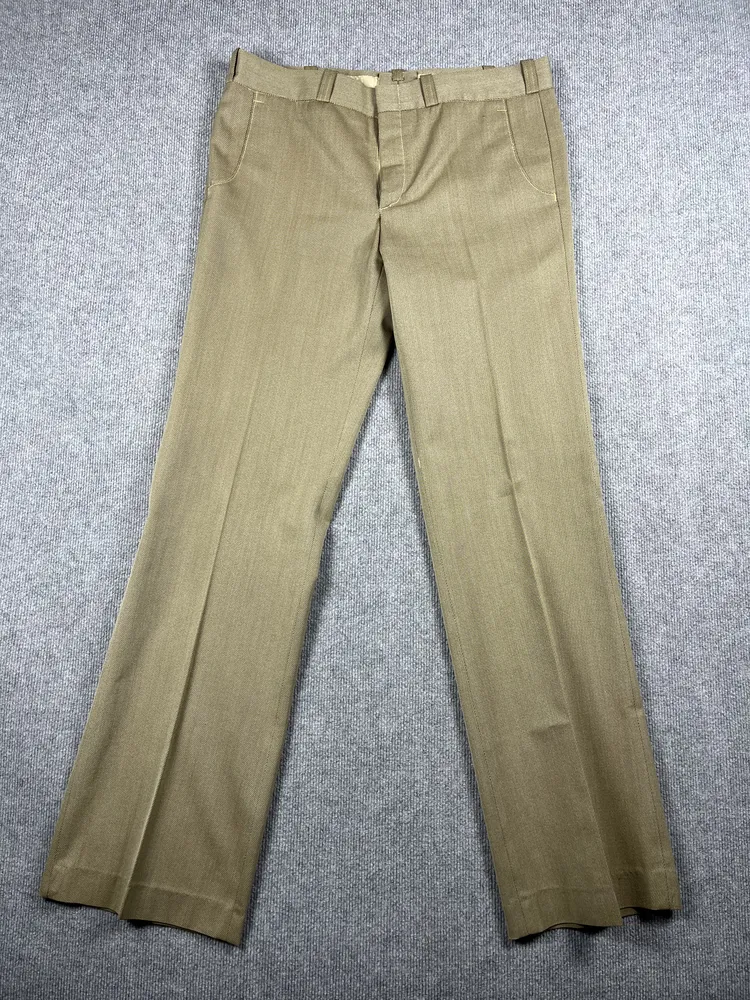 Pantalón sastrero grueso beige