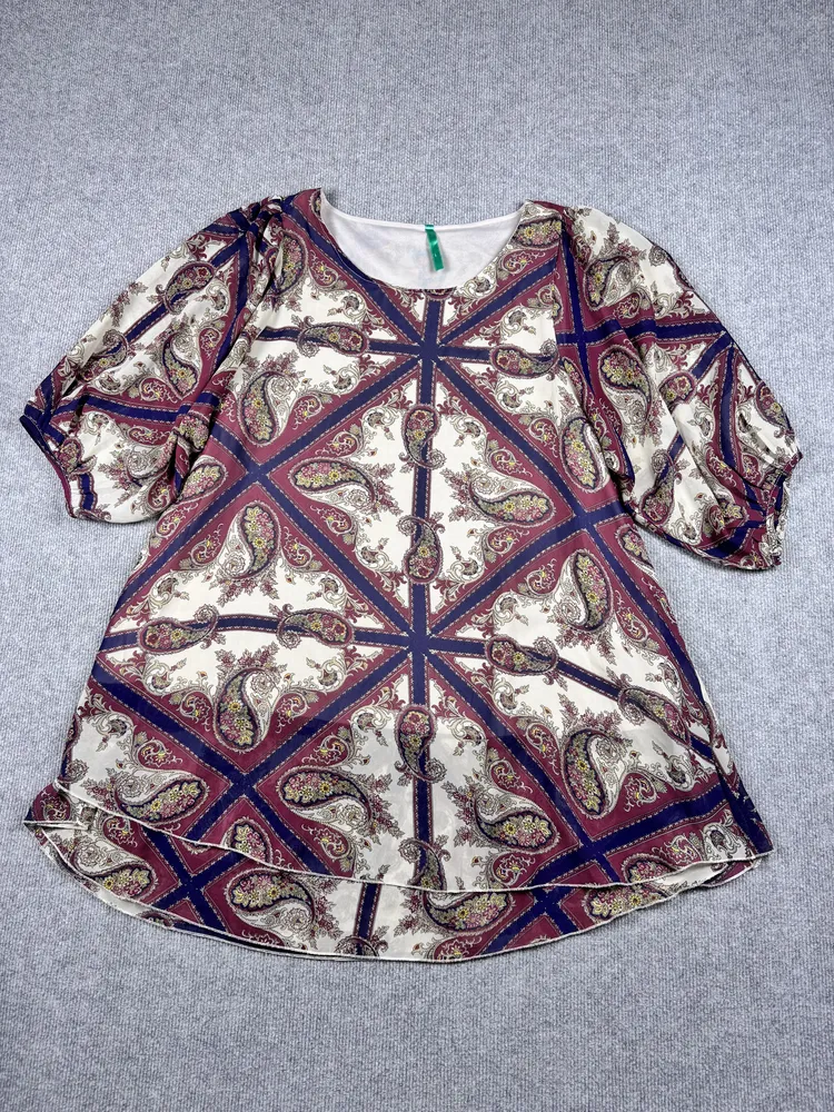Vestido estampado bulgaro