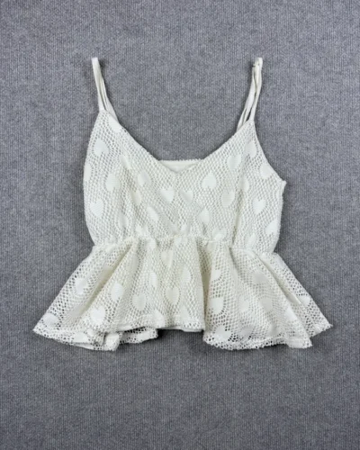 Top Mesh blanco
