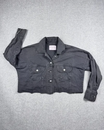 Campera de jean crop