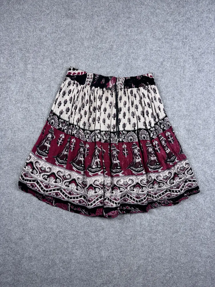 Pollera estampa hindú