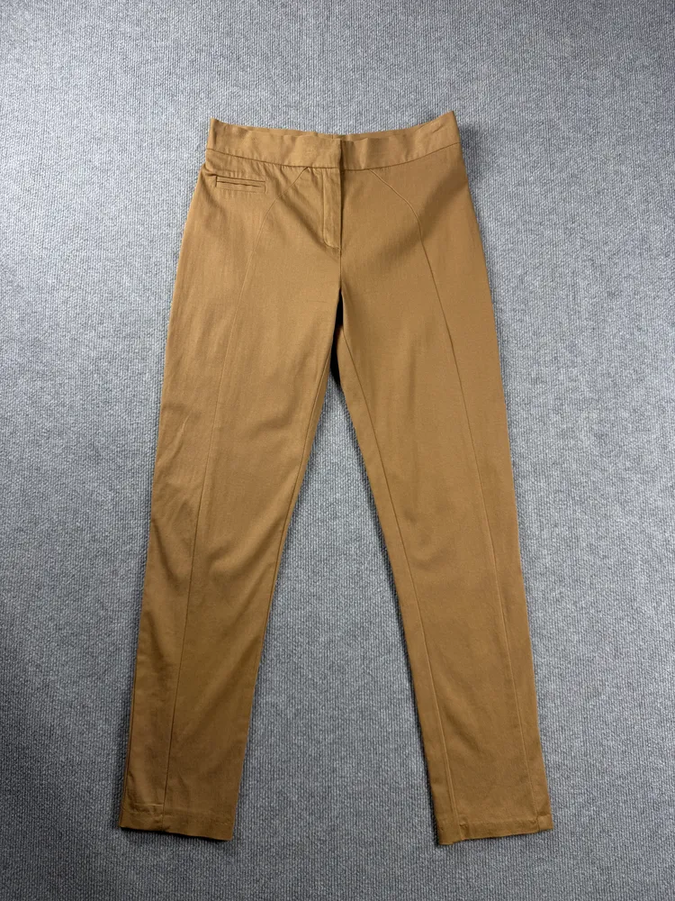 Pantalón gabardina camel
