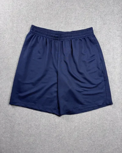 Bermuda deportiva azul
