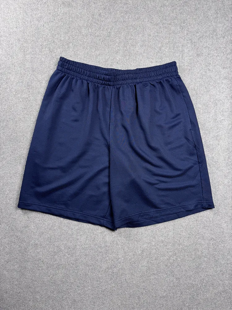 Bermuda deportiva azul