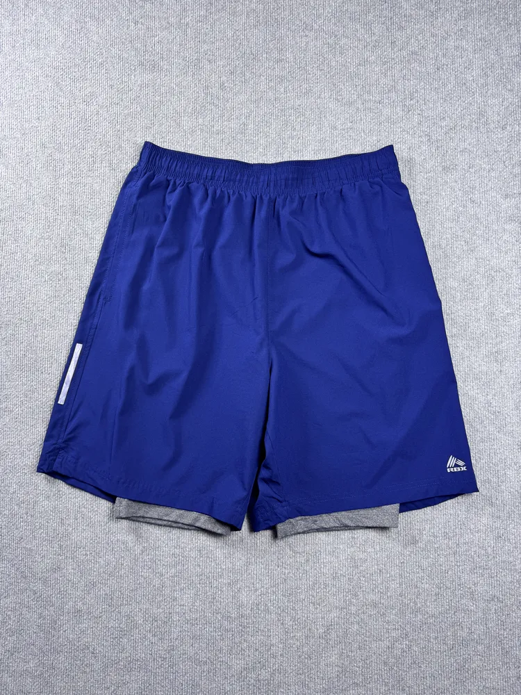 Bermuda RBX deportiva azul