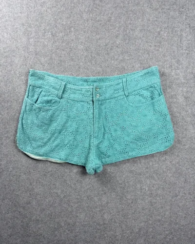 Mini short vintage tejido