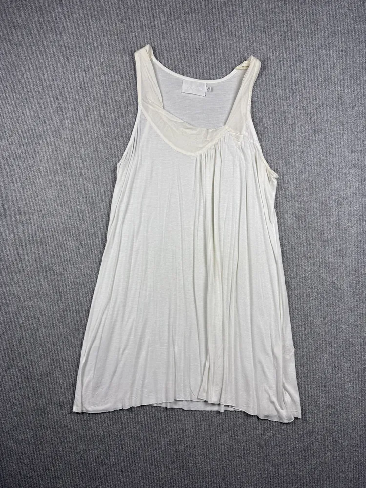 Vestido blanco de algodón