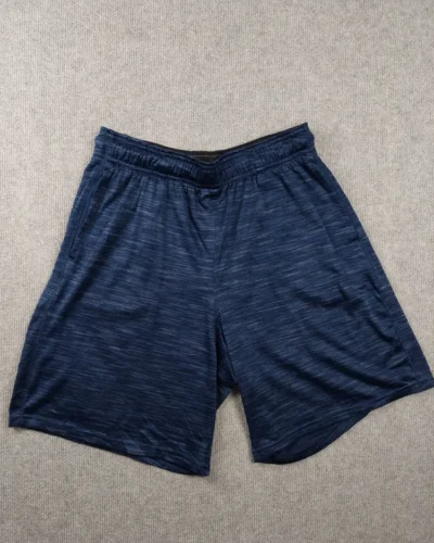 Bermuda deportiva azul