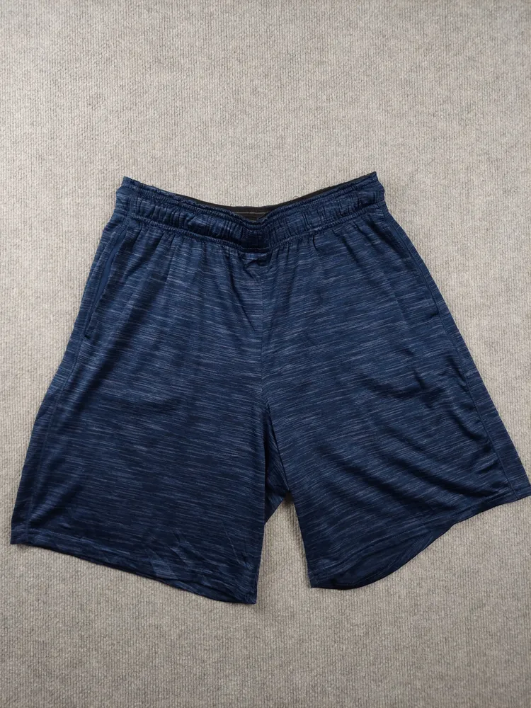 Bermuda deportiva azul