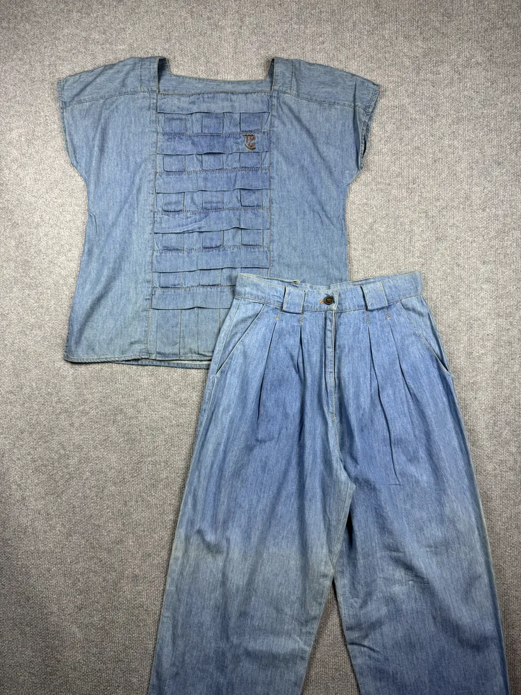 Conjunto de jean 80's