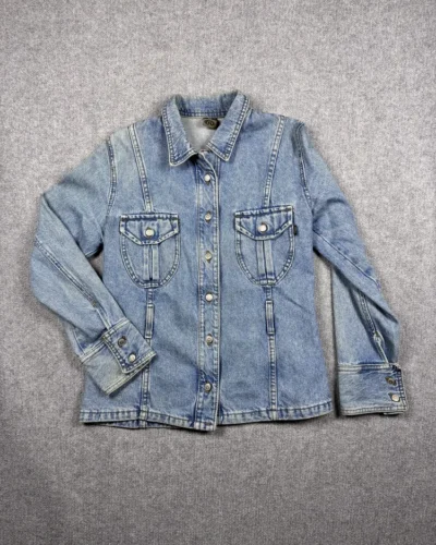 Campera de jean clasica