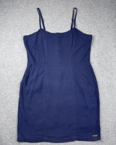 Vestido Matuta Denim Oscuro