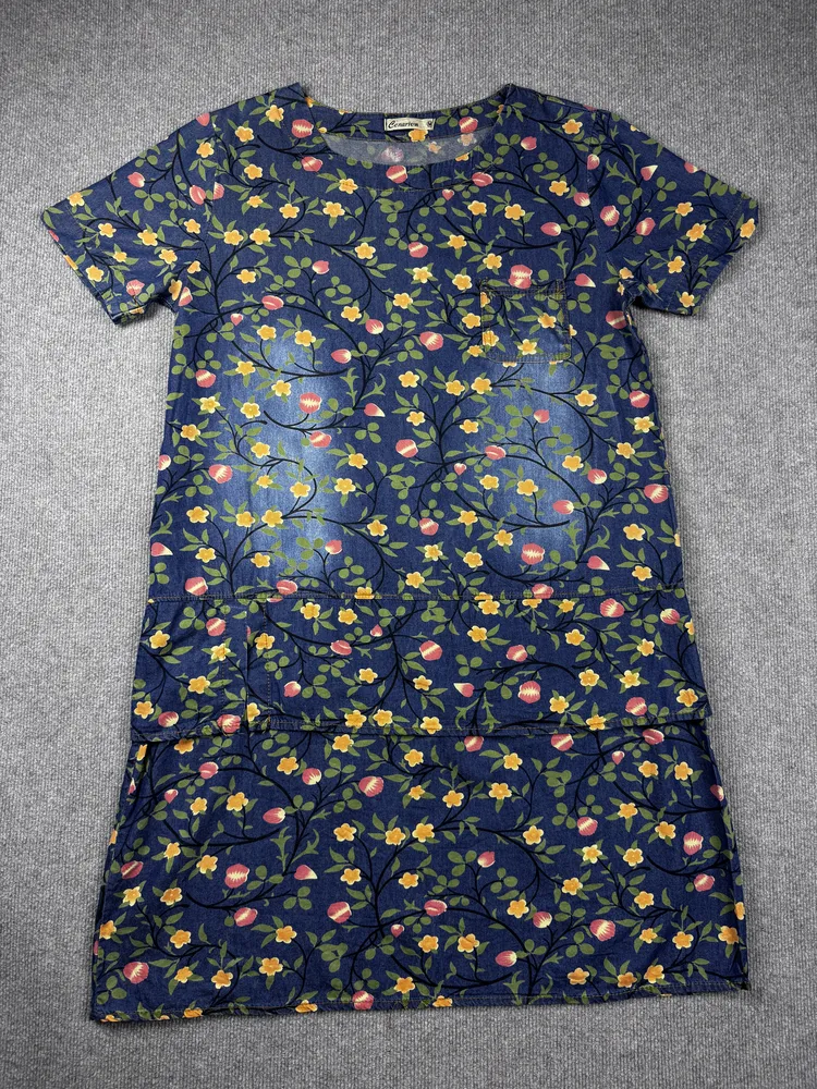 Vestido Denim Estampado