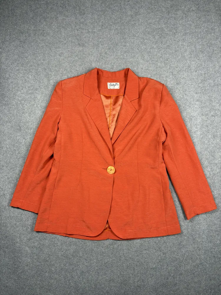 Saco vintage de shantung