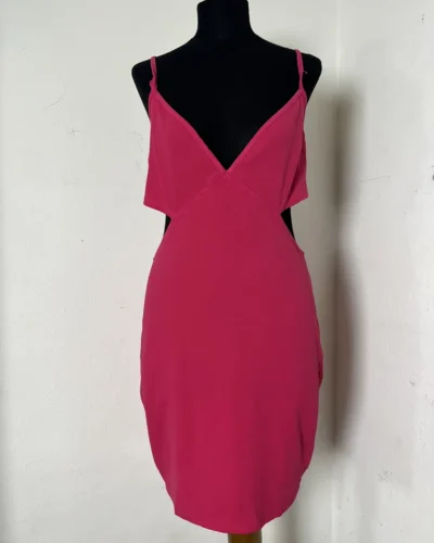 Vestido Windsor fucsia de fiesta
