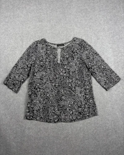 Blusa floral paisley