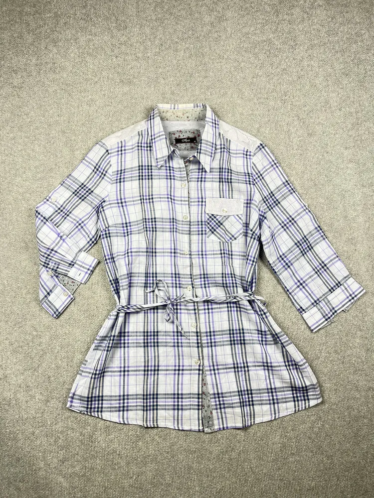 Camisa cuadrille coquette