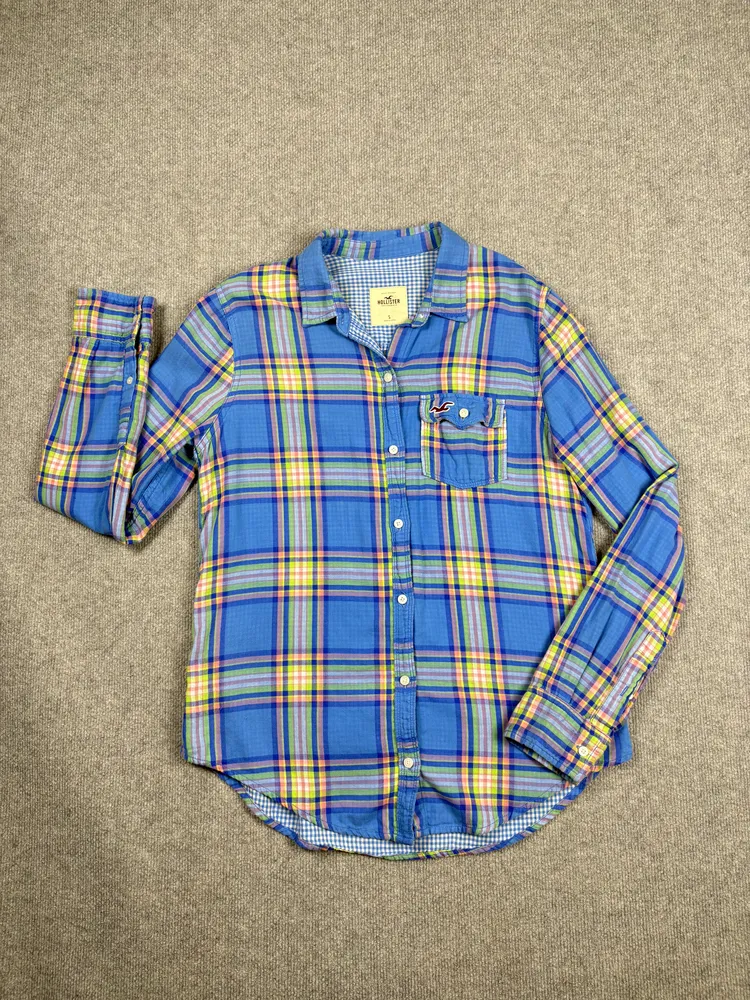 Camisa Hollister cuadrille