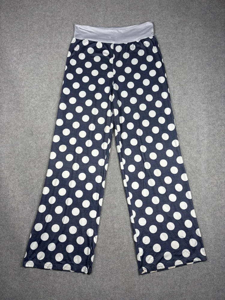 Pantalon palazzo a lunares