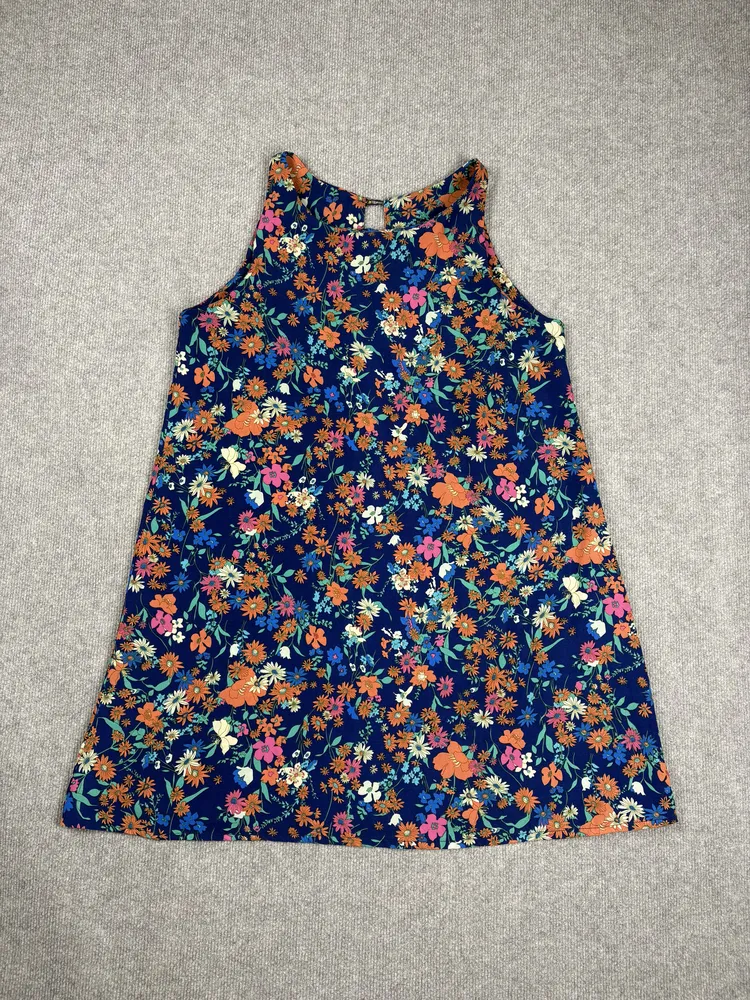 Vestido corto flores