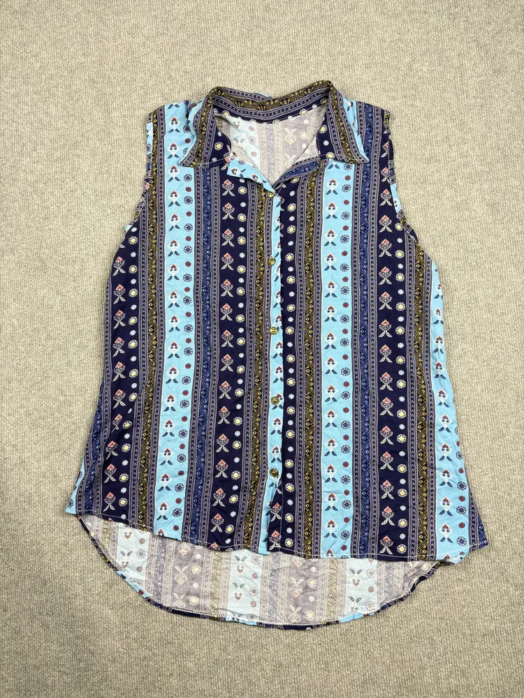 Chaleco camisero boho etnico