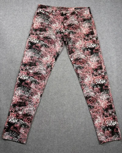 Pantalón Ver símil animal print rosa