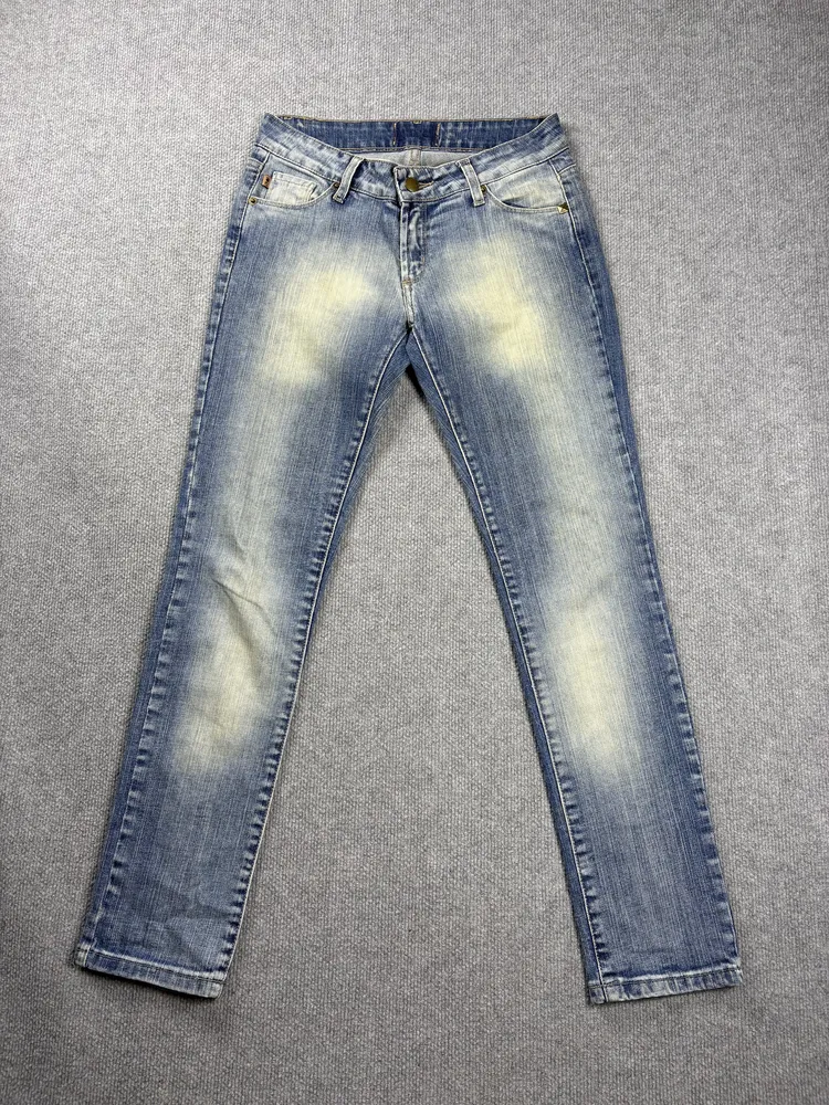 Jean 47Street tiro bajo Y2K