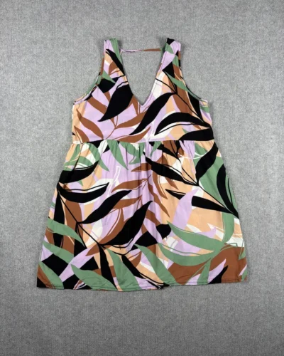 Vestido hojas