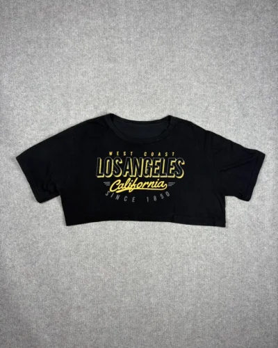 Remera crop Los Angeles