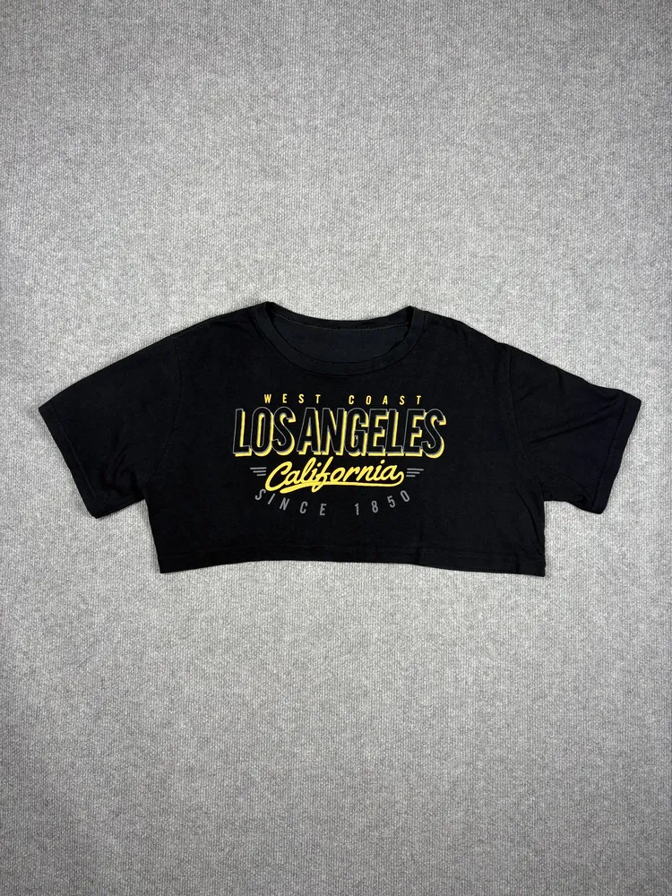 Remera crop Los Angeles
