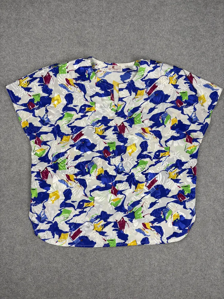 Blusa hombreras vintage