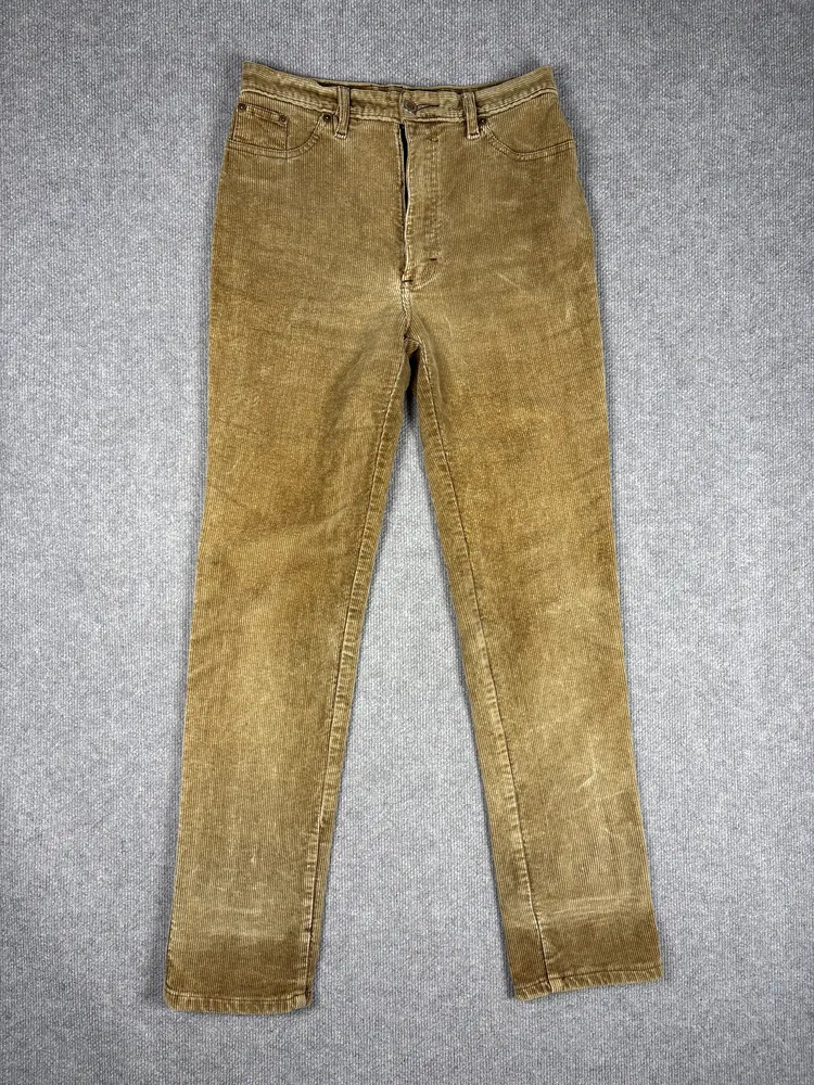 Pantalón corderoy camel