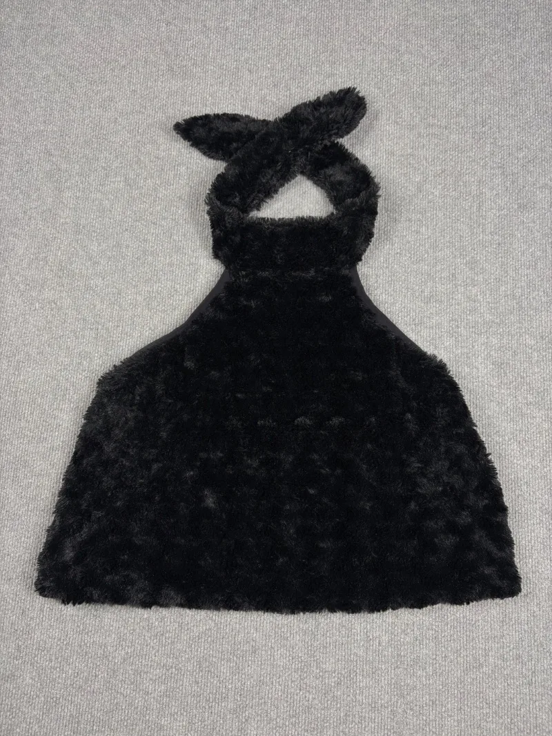 Top halter negro