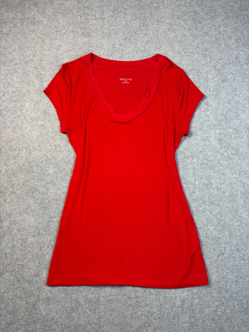 Remera básica roja