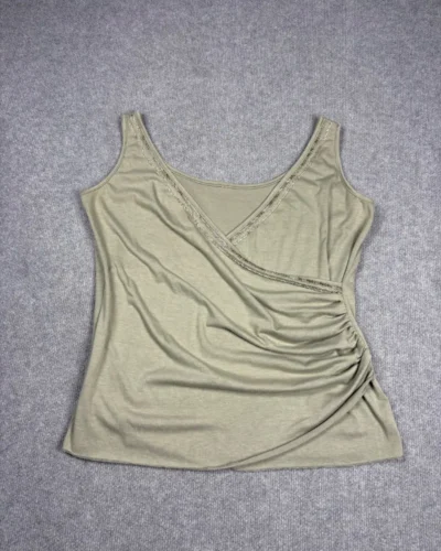 Blusa lentejuelas beige