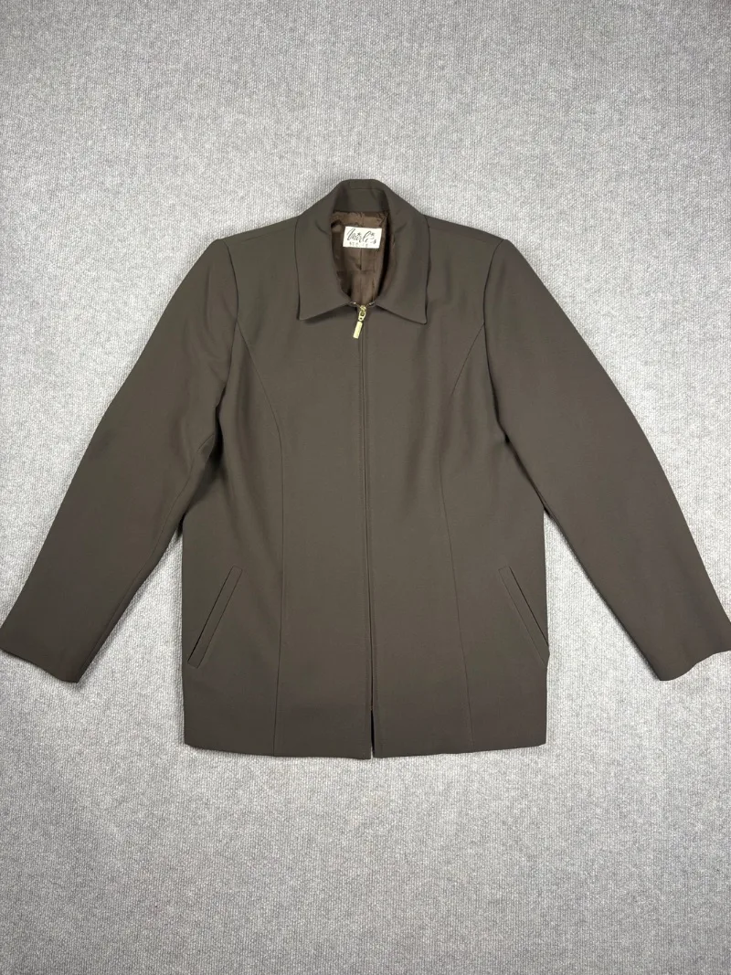 Campera sastrera marron