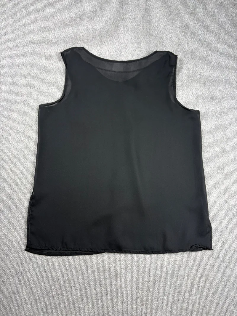 Blusa botones negro