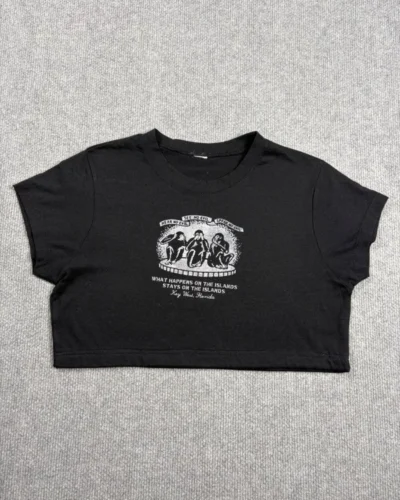 Top Crop Estampado