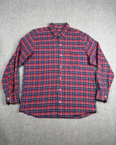 Camisa cuadros roja