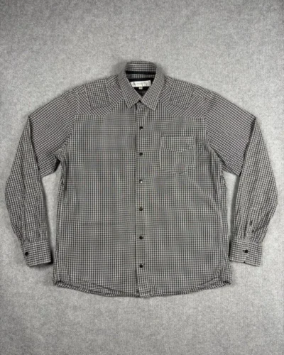 Camisa cuadros gris