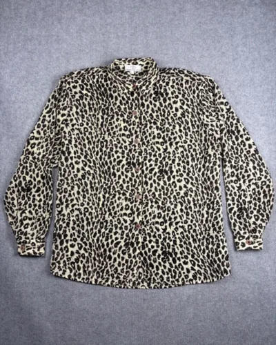 Camisa Leopardo Vintage