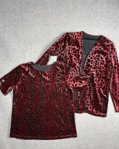 Conjunto Velvet Bordo