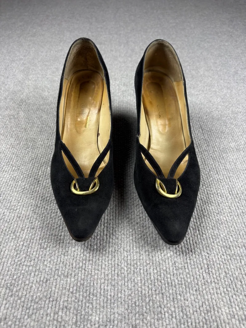Zapatos gamuza 90’s T.40