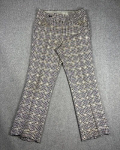 Pantalón cuadros lana