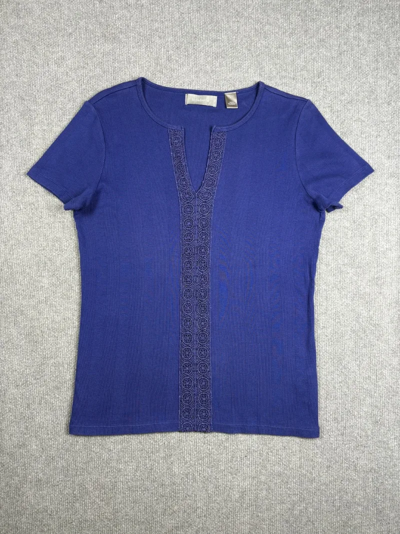 Remera azul básica