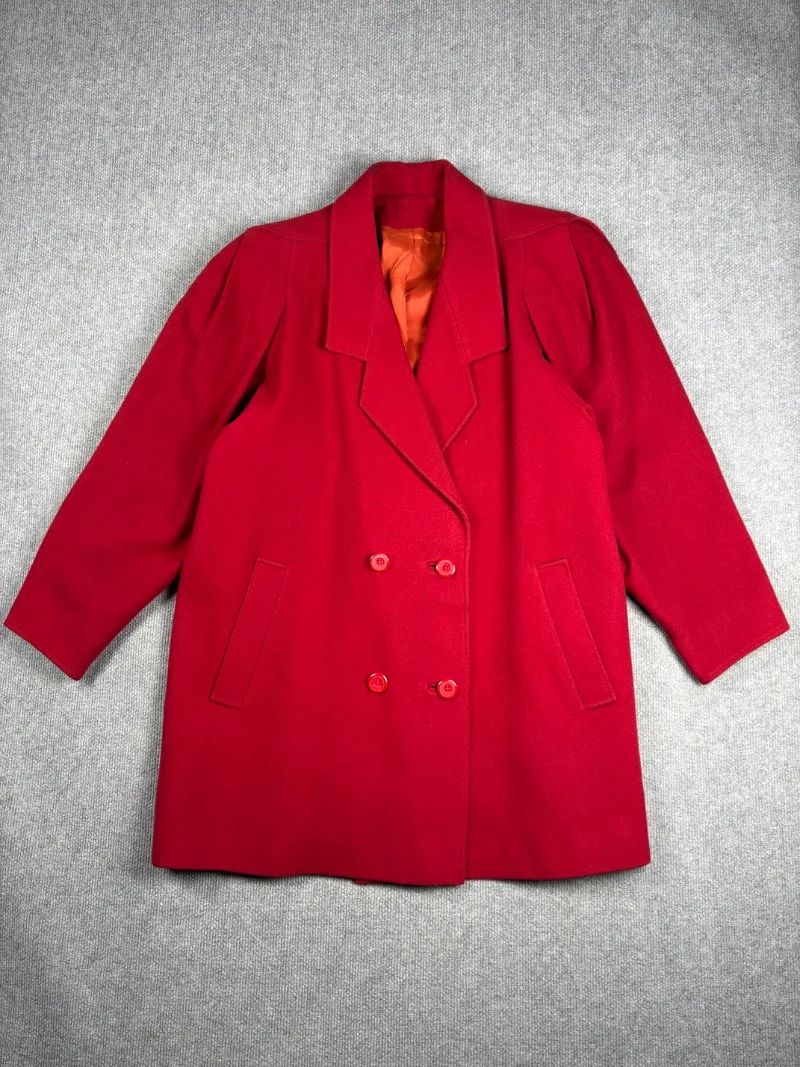 Tapado Rojo Doble Botonadura