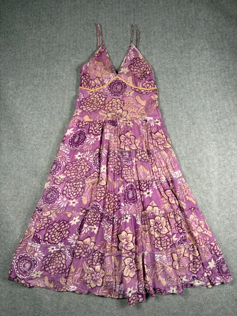 Vestido Floral Violeta
