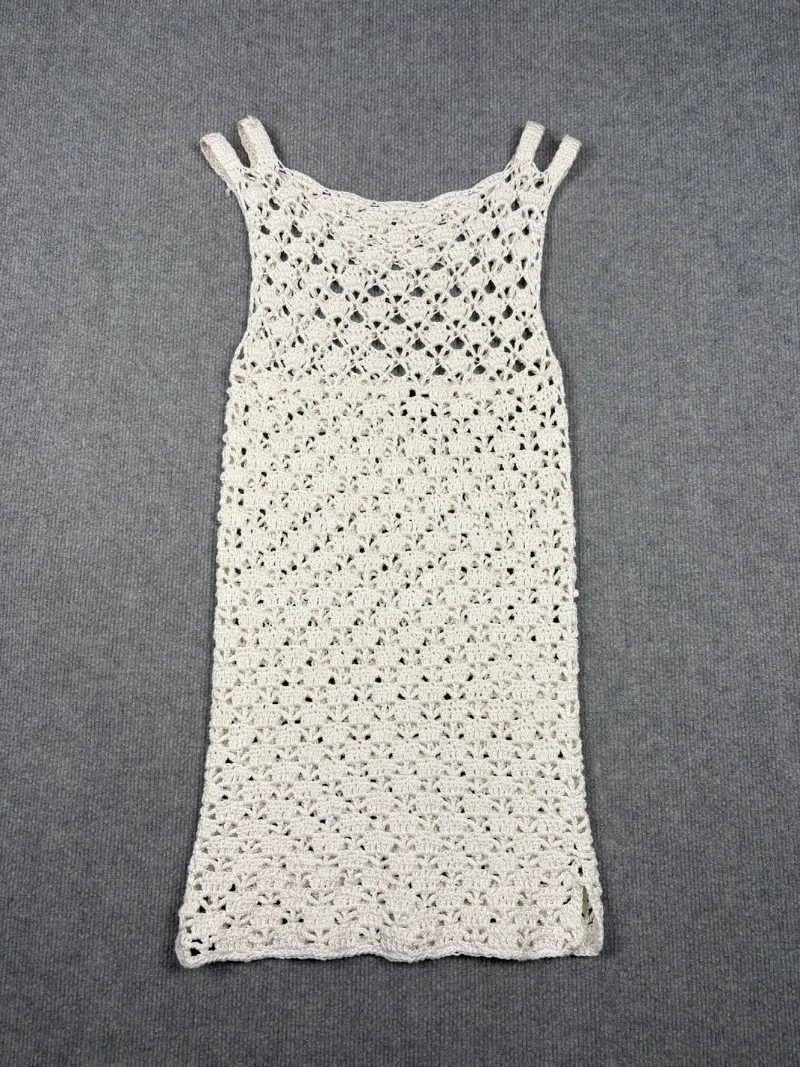 Top crochet calado
