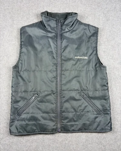 Chaleco puffer Gris