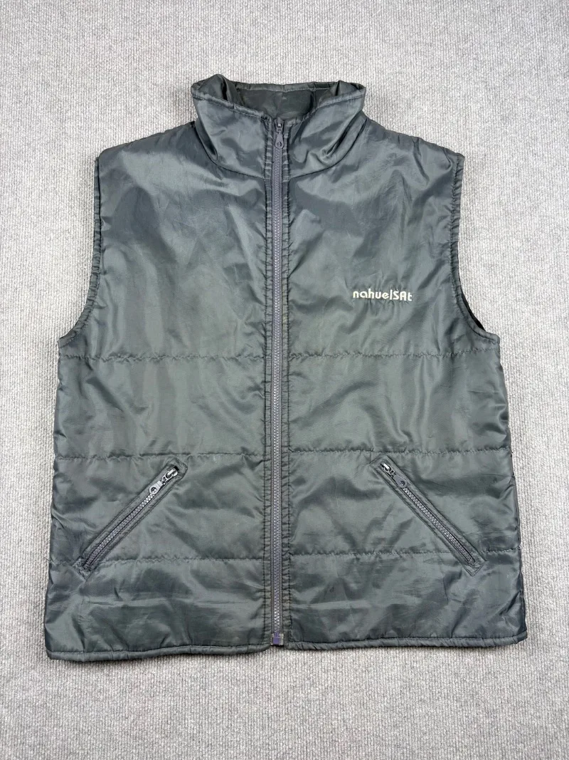 Chaleco puffer Gris